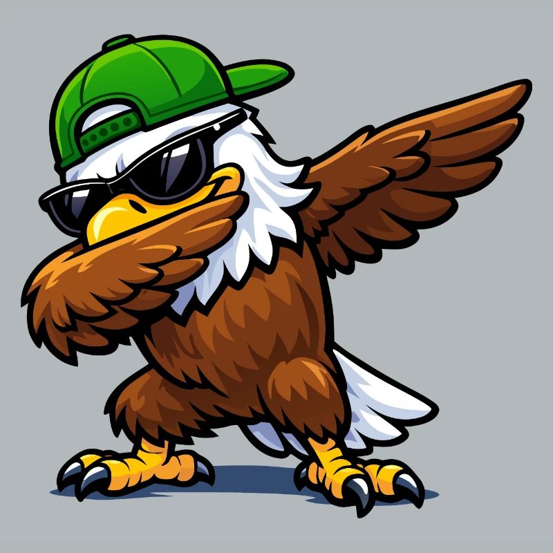 Dabbing Eagle