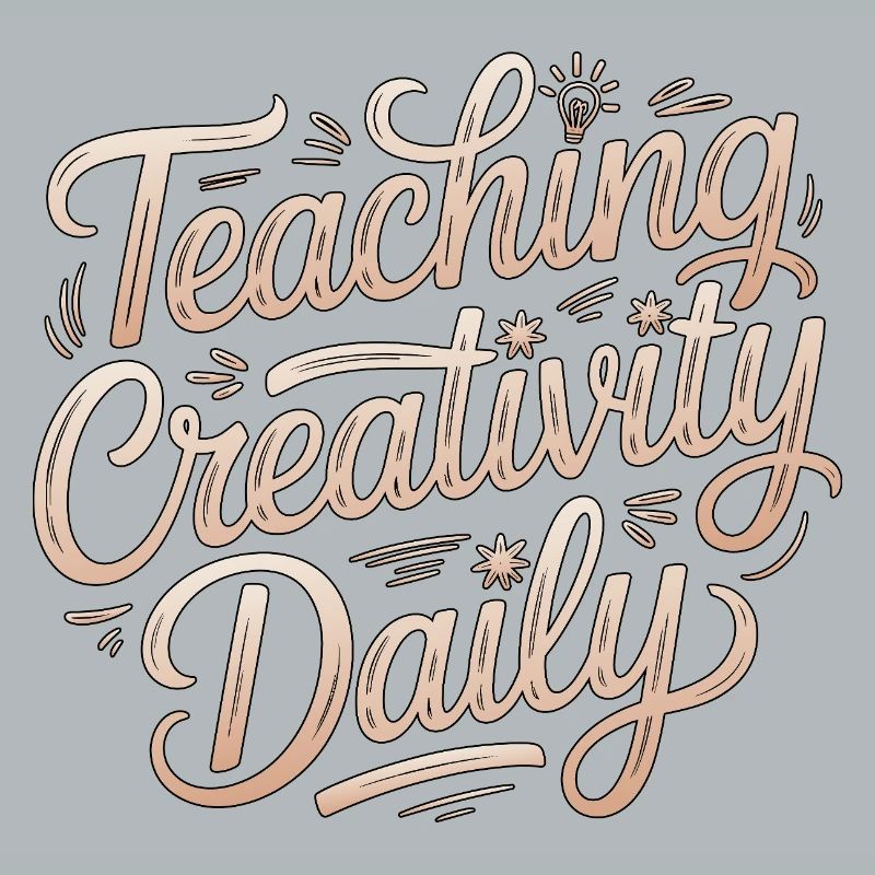 Designer Educator Teaching Creativity Art Educator