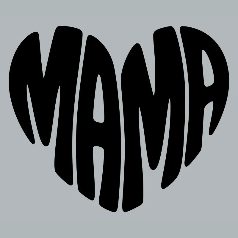Mama Herz Form Mutter Herzform Muttertag Geschenk