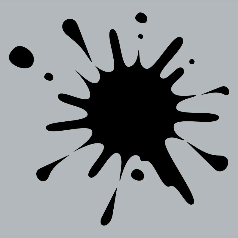 Farbspritzer-Bild*