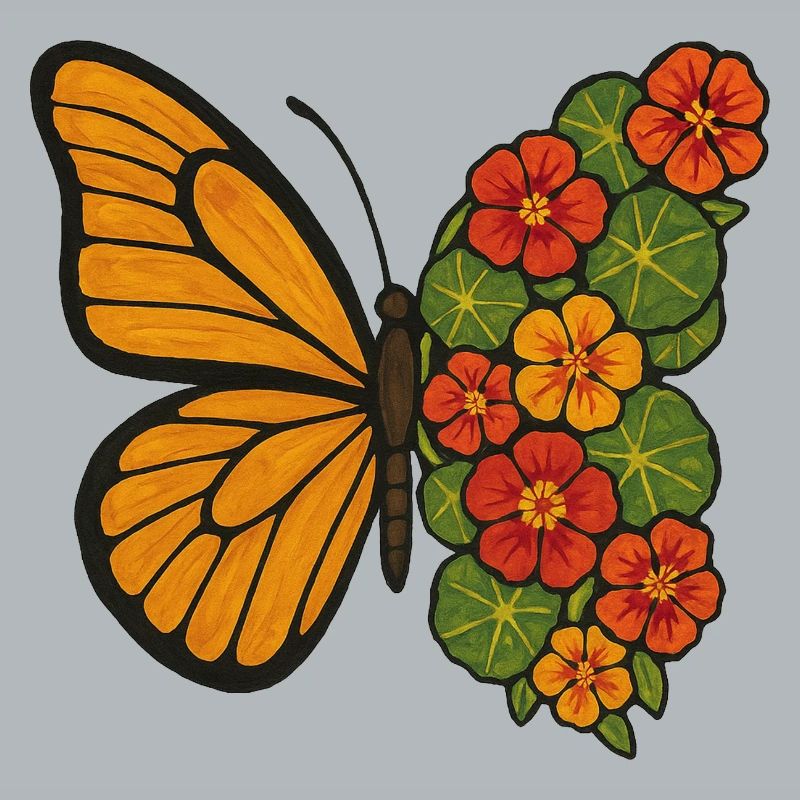 Butterfly Bloom Split