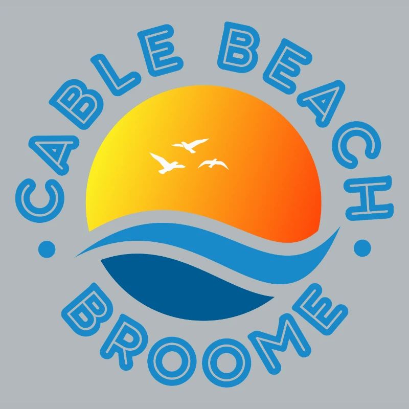 Plage de Cable Broome Coucher de soleil
