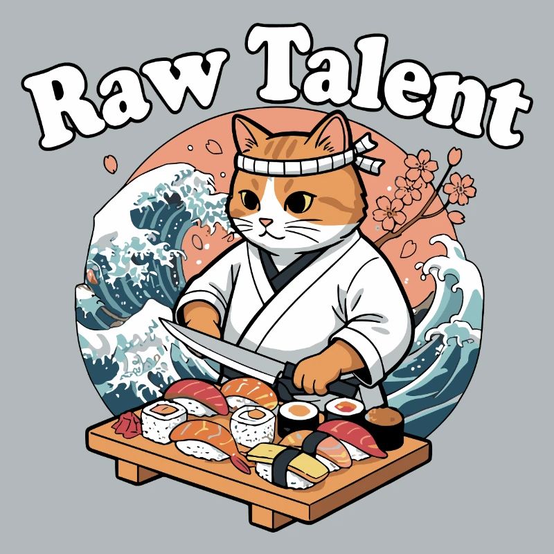 Cat Chef Sushi Master