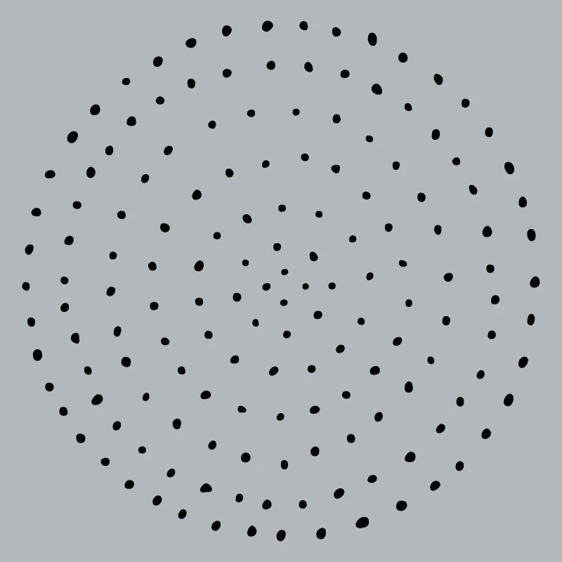 Dotted dots circle dots pattern gift