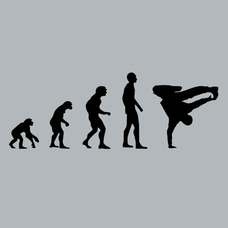 Breakdance Evolution Silhouette