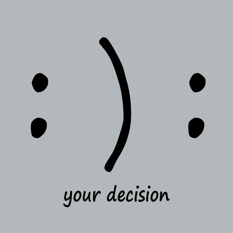 glücklich oder traurig? Emotionen Smiley