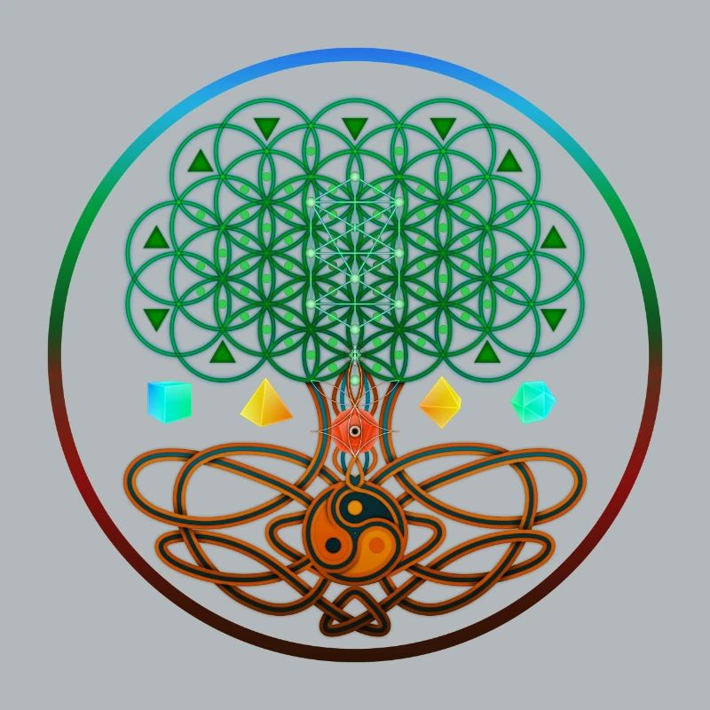 Baum des Lebens, Baum des Lebens, Heilige Geometrie