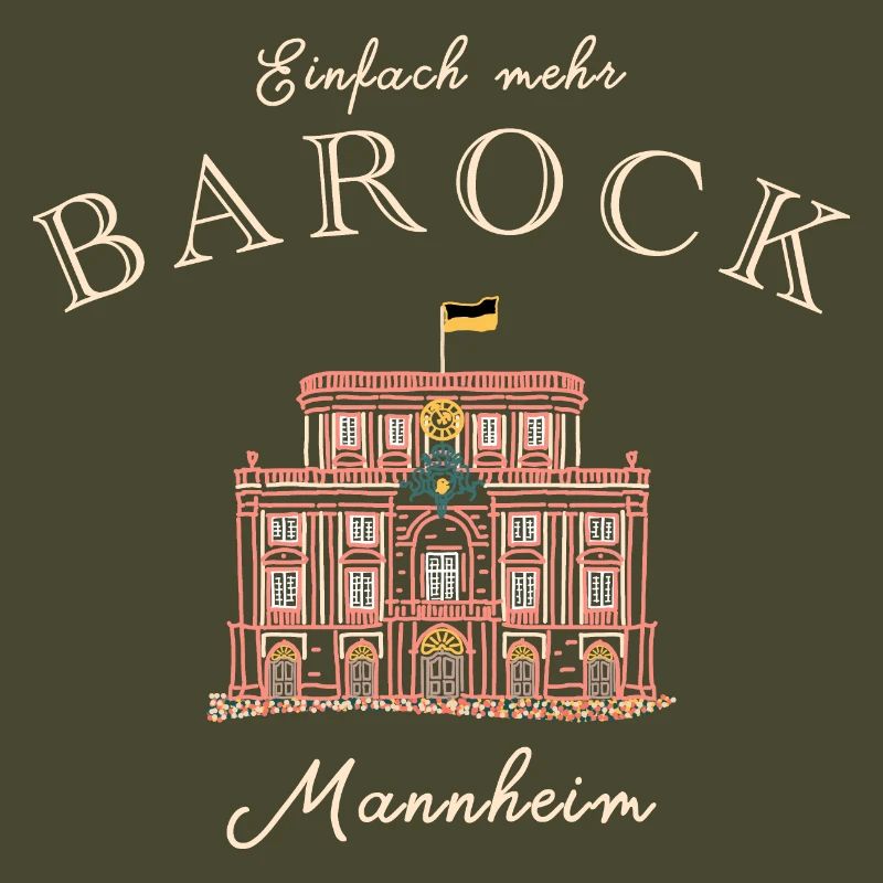 Mannheim, Palais baroque, Bade-Wurtemberg