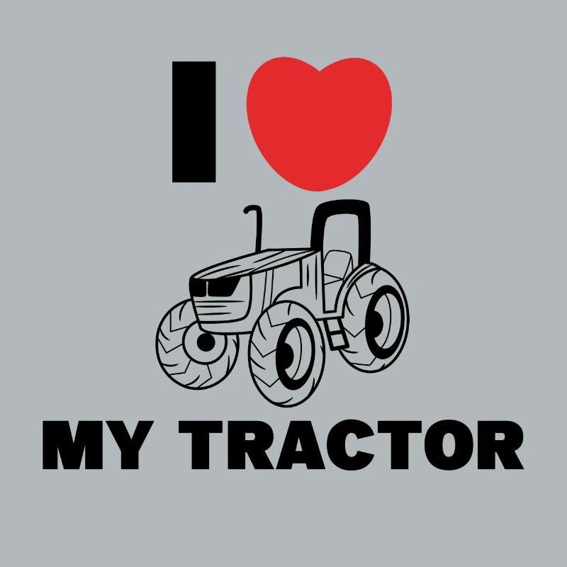 Ackerbau Herz Ich Liebe Traktor Statement Bauer
