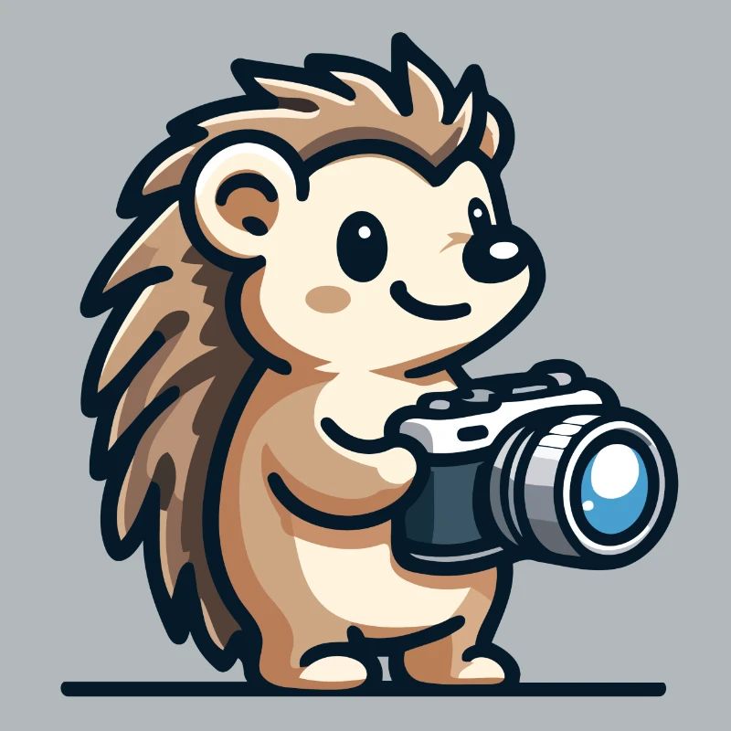 Instantané Hérisson : Le copain Shutterbug