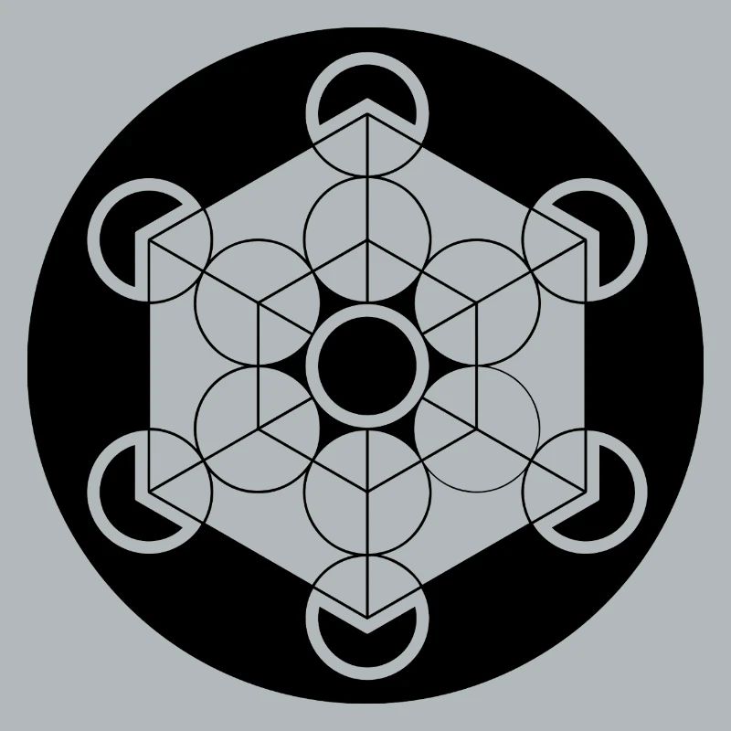 Crop circle cube de Metatron