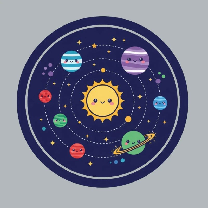 Cheerful Solar System Design