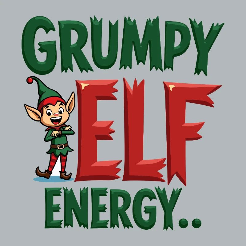Grumpy Elf Energy Grumpy Imp