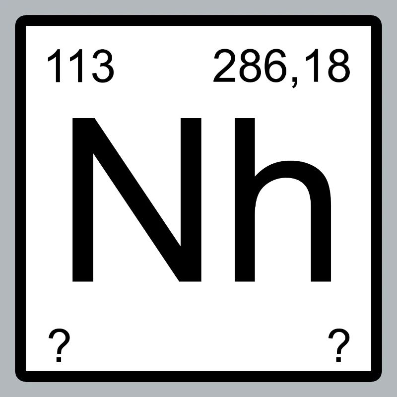 Quadrant du symbole du nihonium