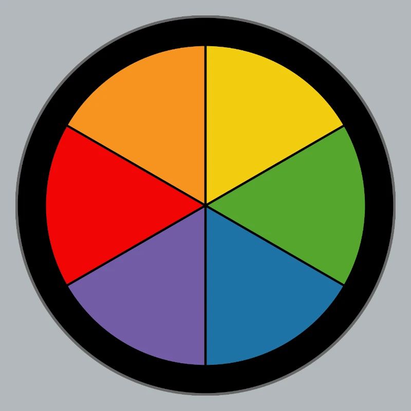 Regenbogen Farbkreis