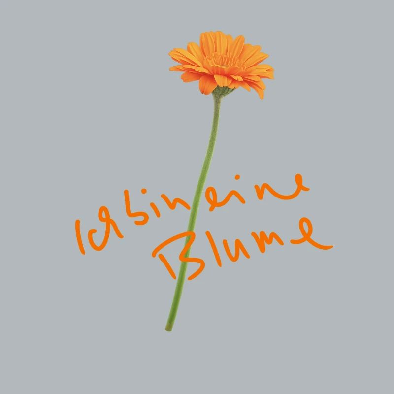 Ich bin eine Blume … geschenkidee Valentinstag 