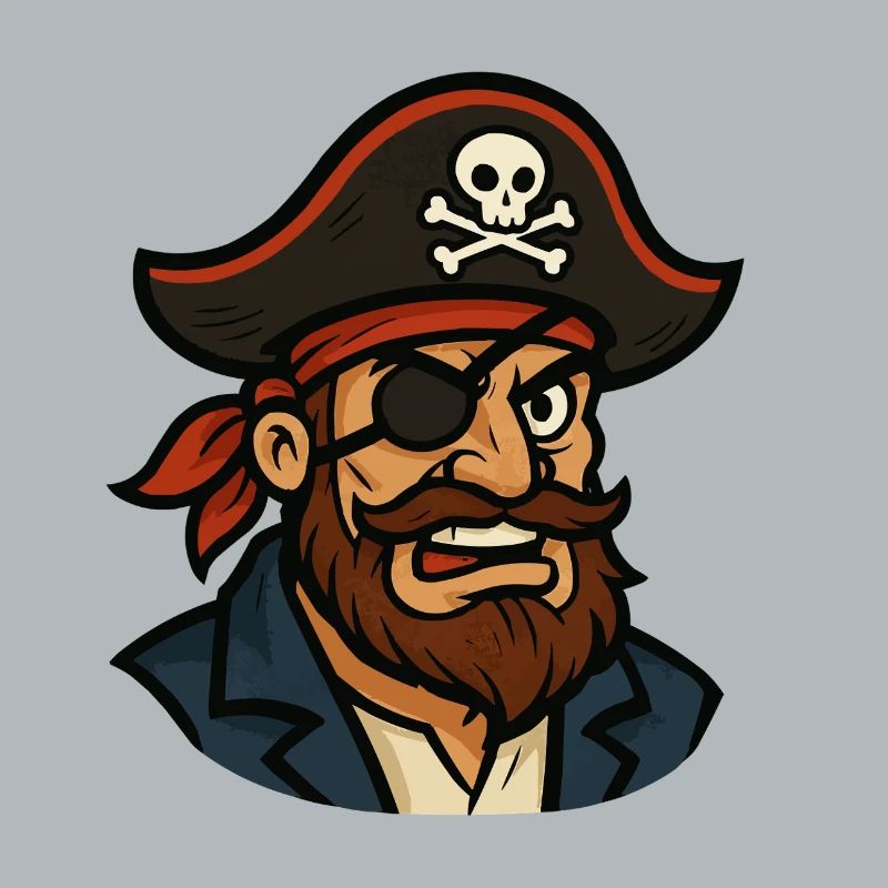 Pirate Captain Eye Patch