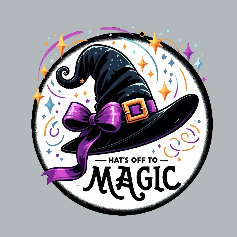 Witch Hat Magic Illustration
