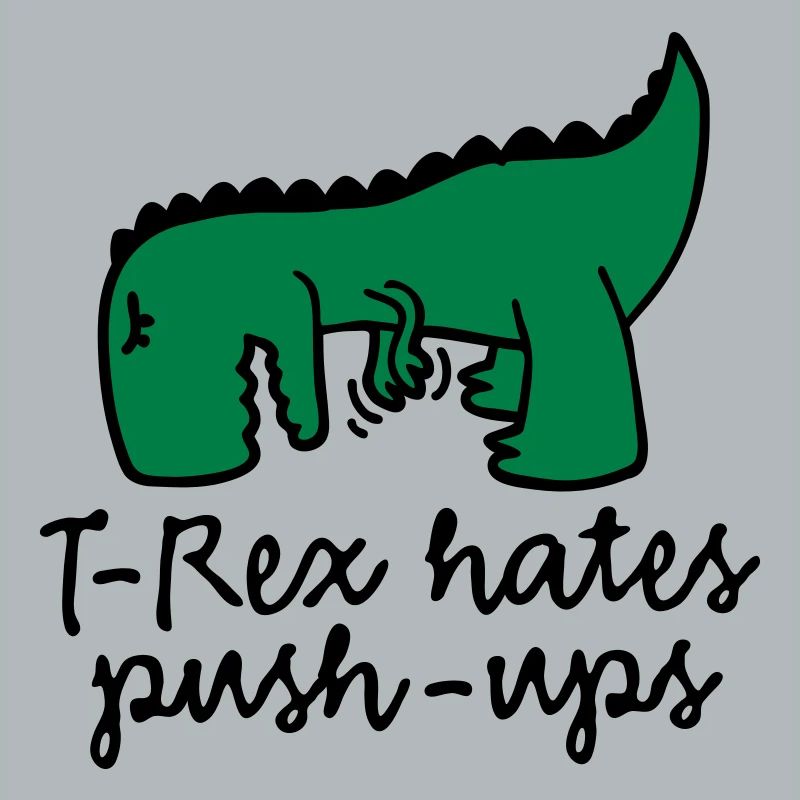 T-Rex déteste push-ups