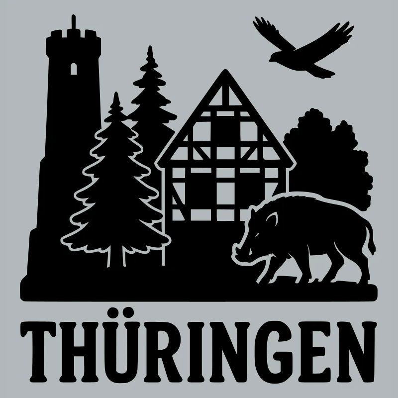 Silhouette Thuringe