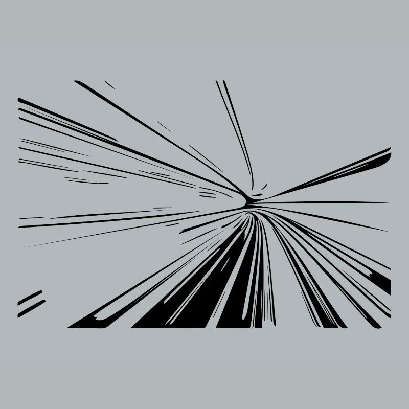Vector Lines Splash