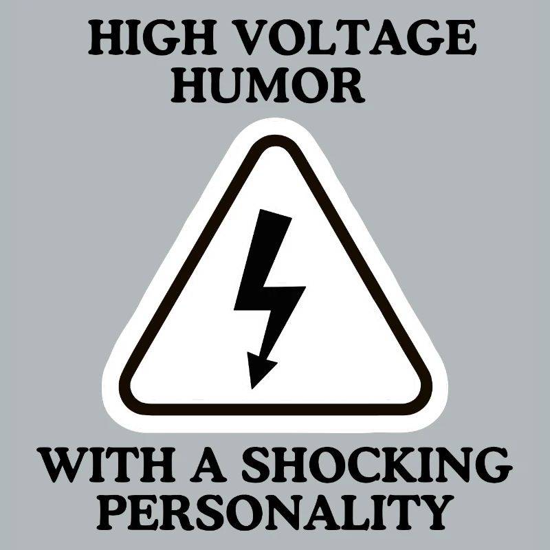 Lightning Warning Triangular Sign