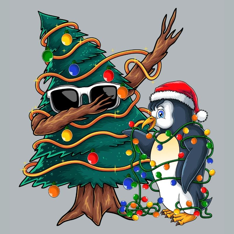 Dapping Tannenbaum -Dapping Weihnachtspullover