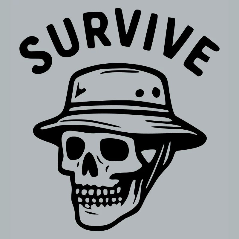 Survive - skull