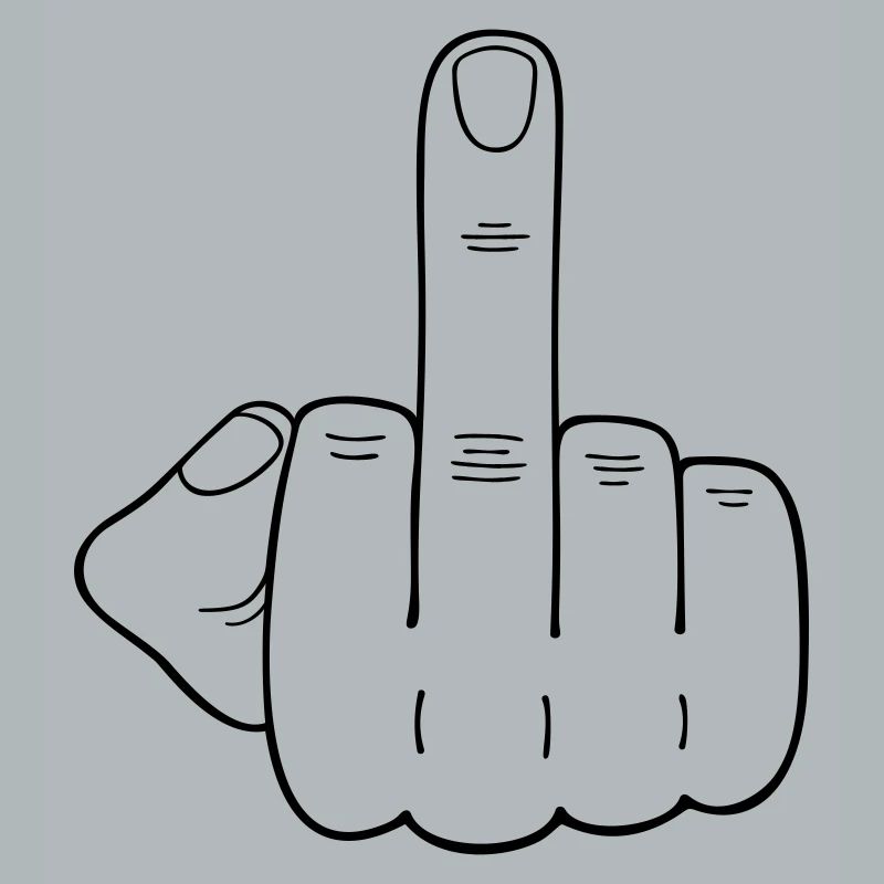 Mittelfinger