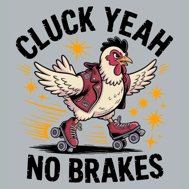 Winged Roller Derby Chick