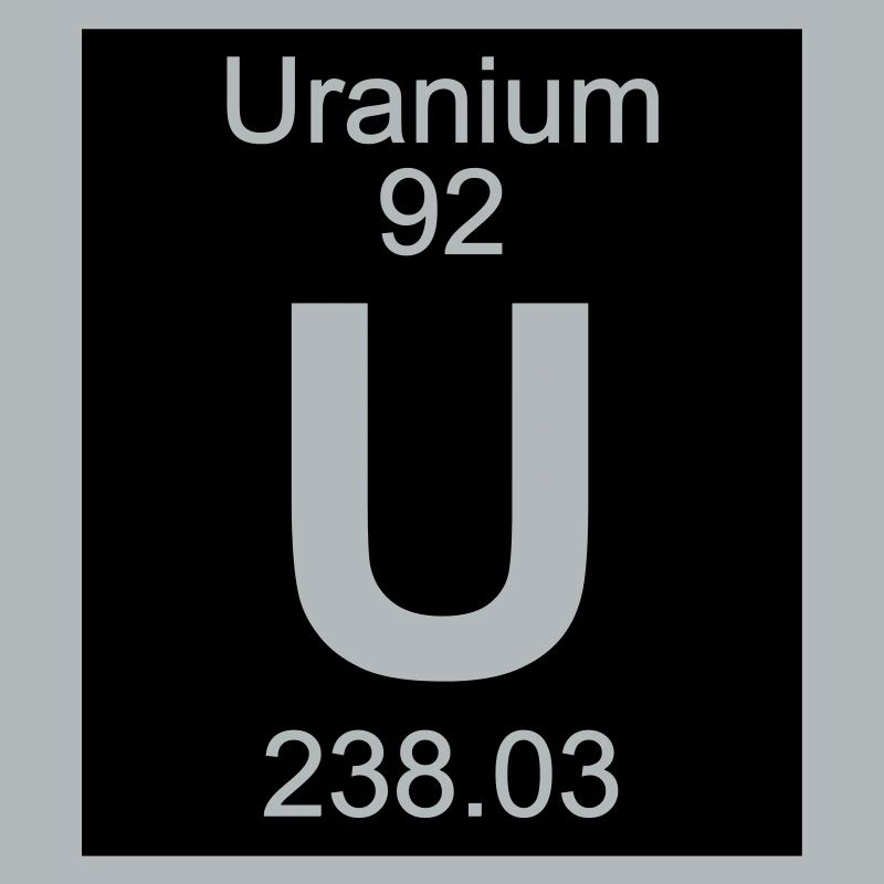Element 92 - u (uranium) - Inverse (Full)