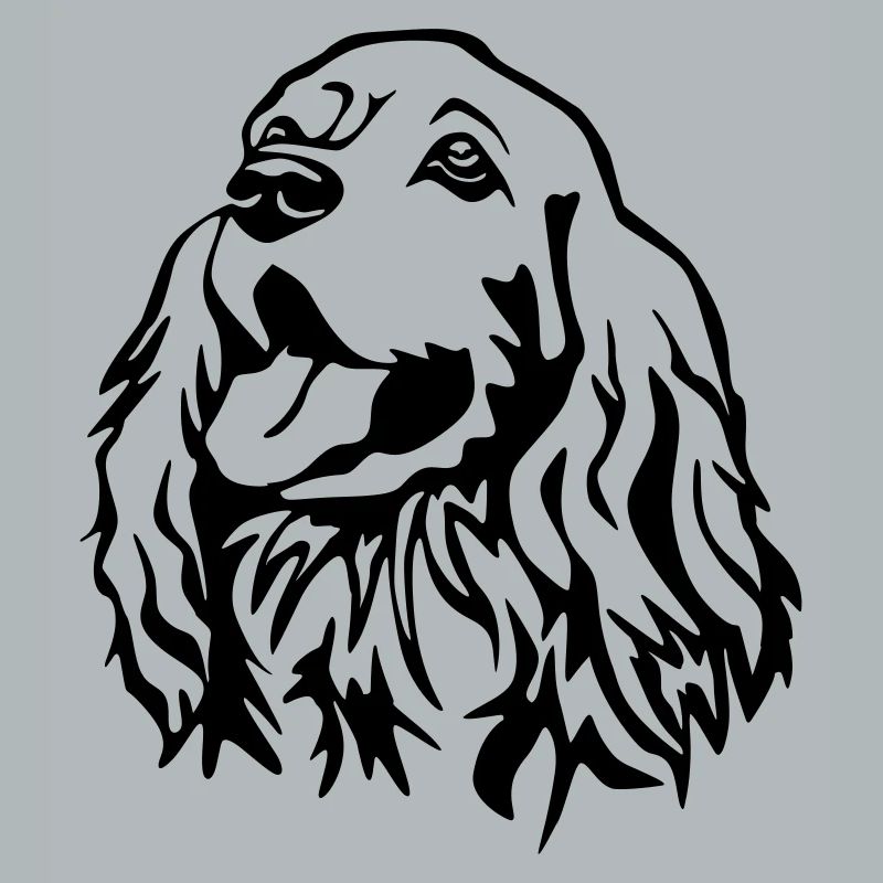 Tête de Cocker Spaniel
