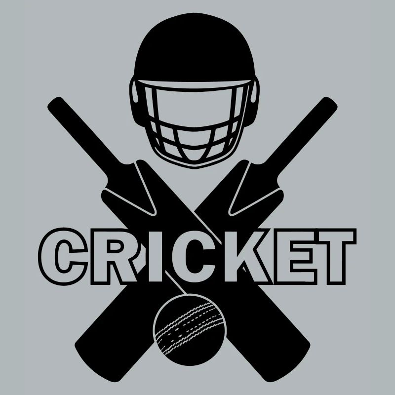 Cricket logo shadow image with text