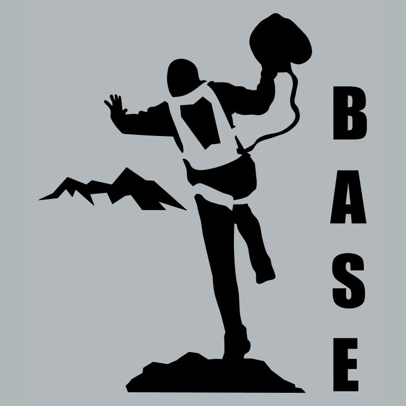 BASE jumping