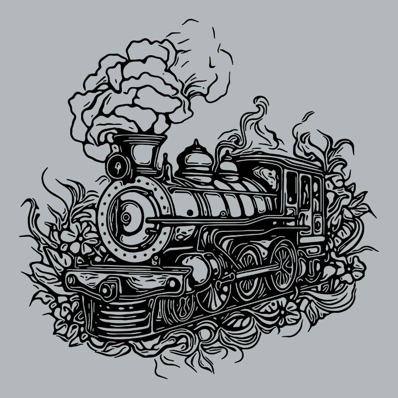 Modellbau alte Lokomotive Eisenbahn Dampflok