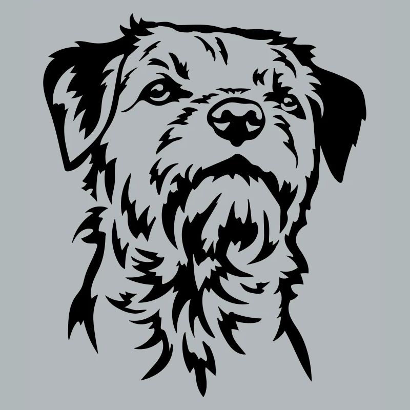 Border Terrier Head