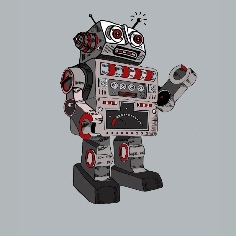 Robby Rob mr. robot scifi android jouet retro pc