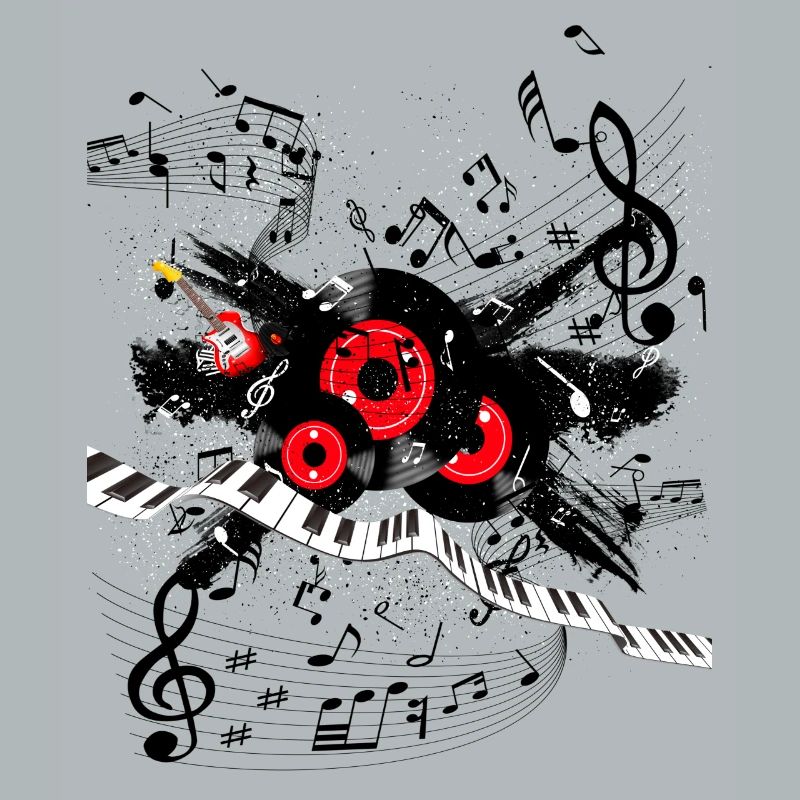 Red Record Melody and Keyboard Track