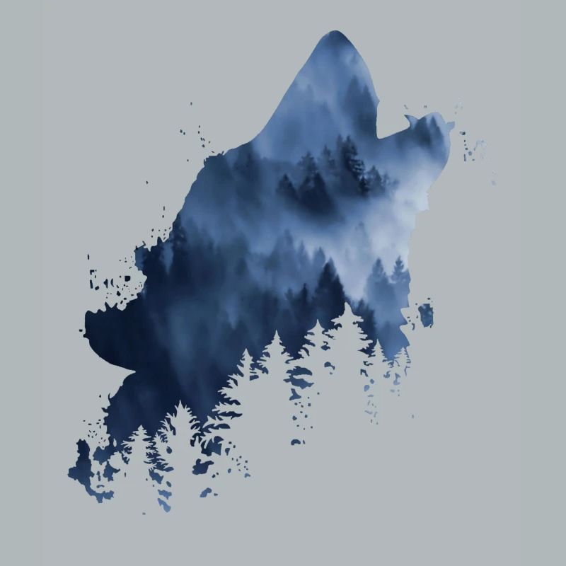 howling wolf cloud forest