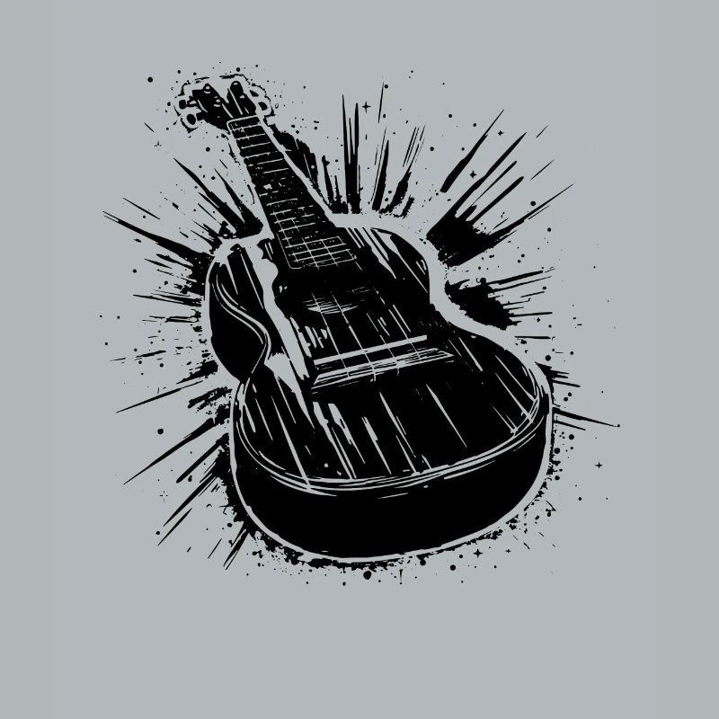Ukulele Drawing