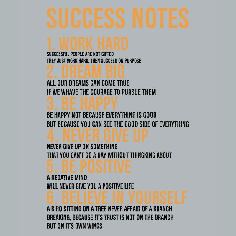 Success Notes