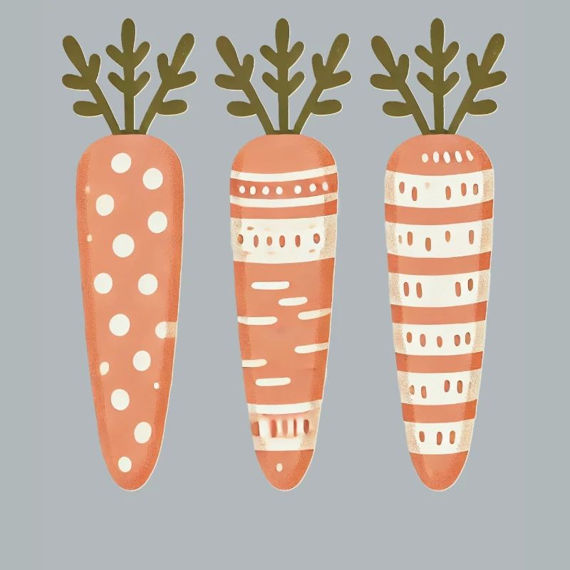 Easter Carrot Pattern Cute Cute