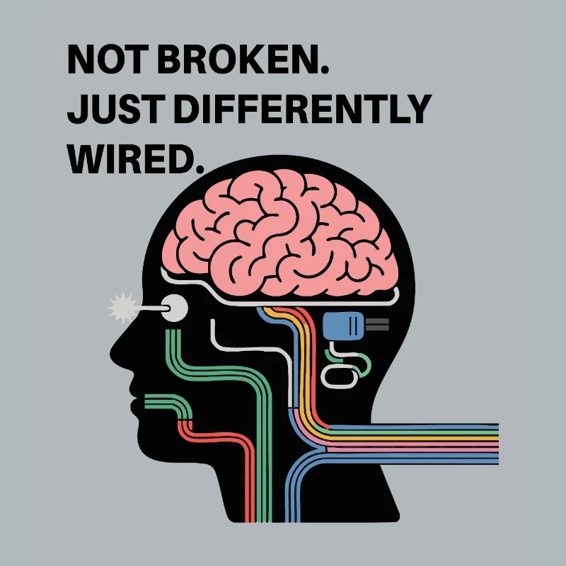 Not broken – just wired differently