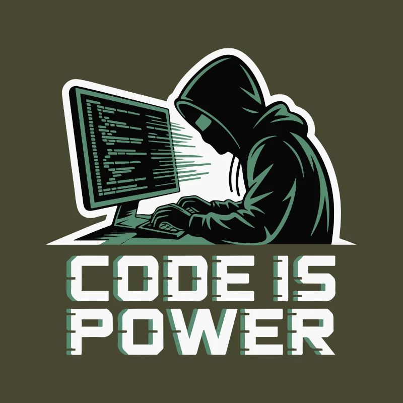 Cyber Hacker Code Unendliches Design