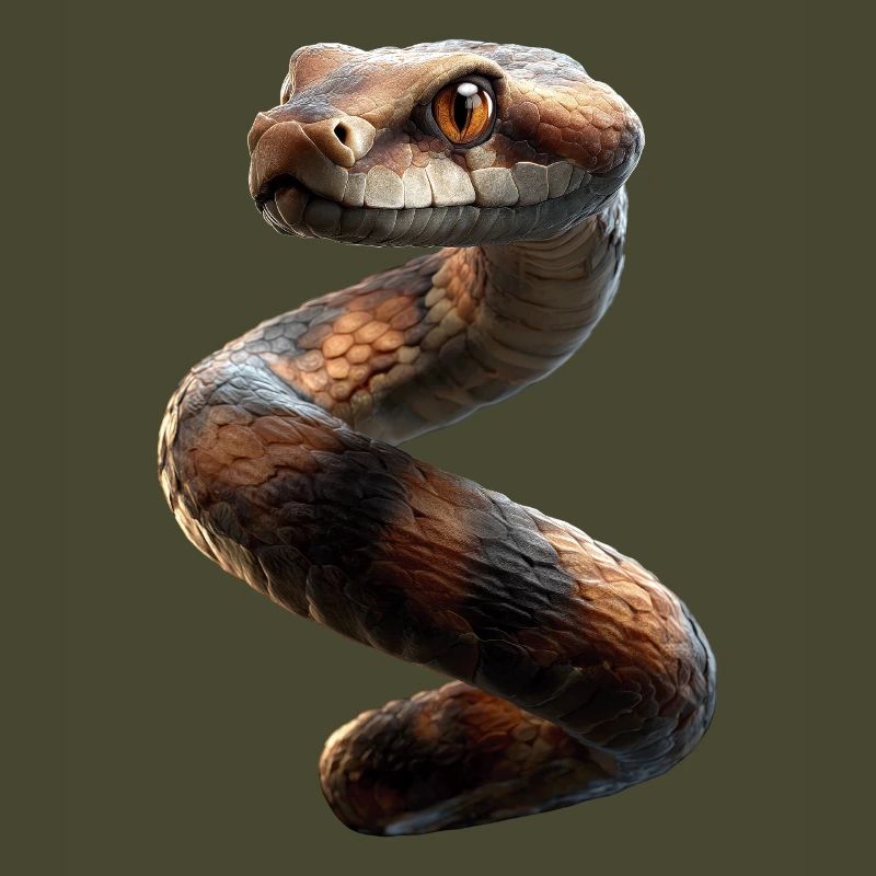 serpent, python, cobra, serpent à sonnettes, serpents