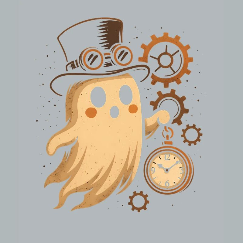 Steampunk Ghost Clockwork