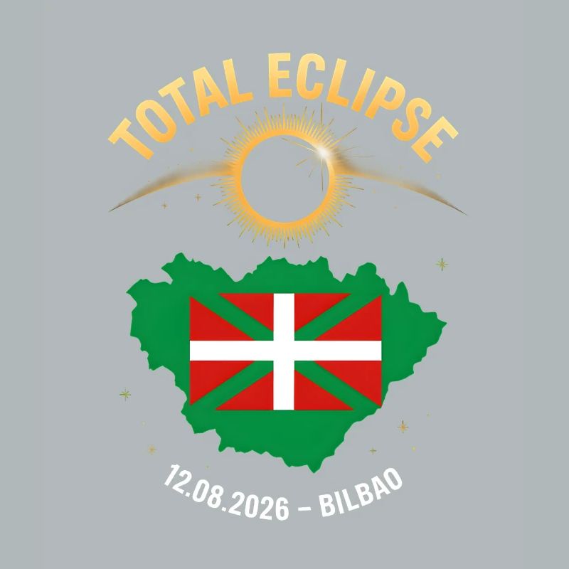 Total Solar Eclipse Bilbao 2026
