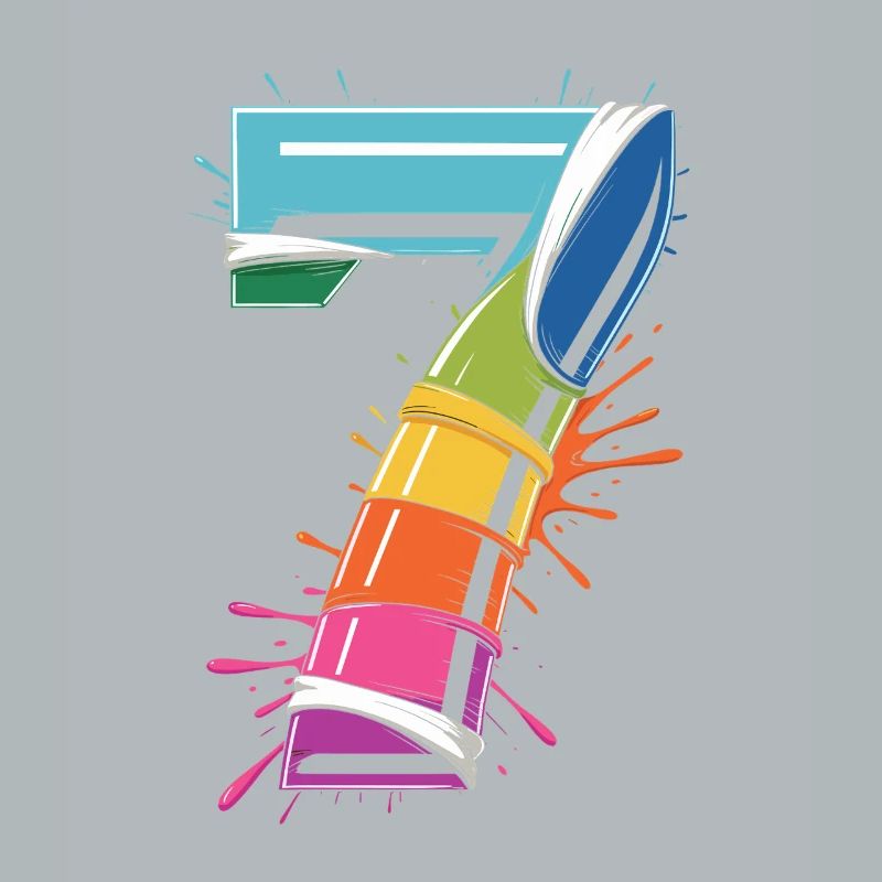 Rainbow7 Splash Design