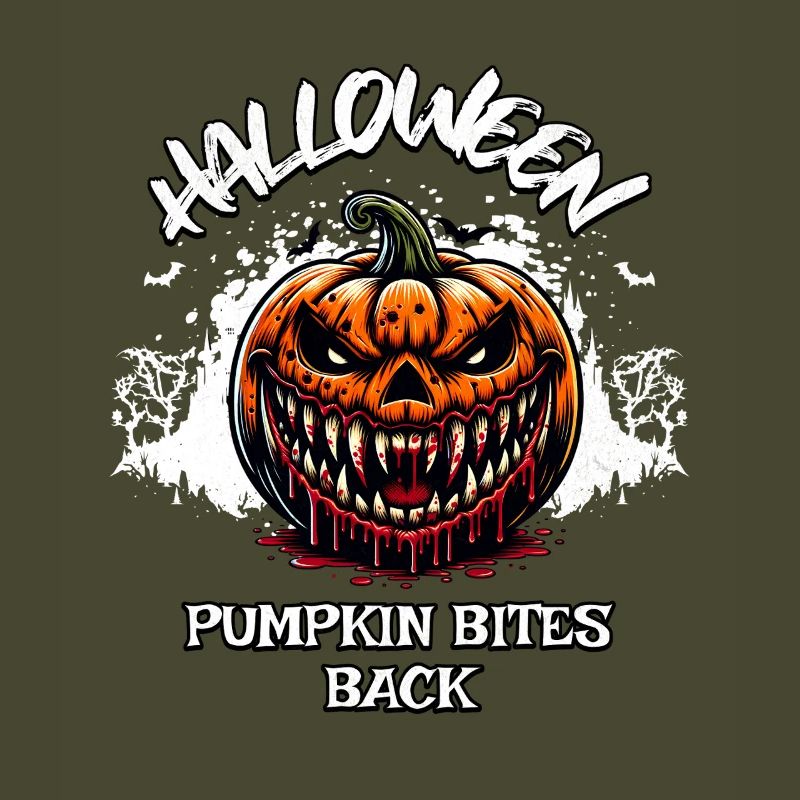 Pumpkin Bites Back – Evil Halloween Pumpkin
