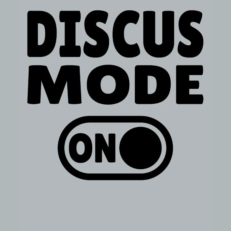 Discus Mode ON - Diskuswerfer